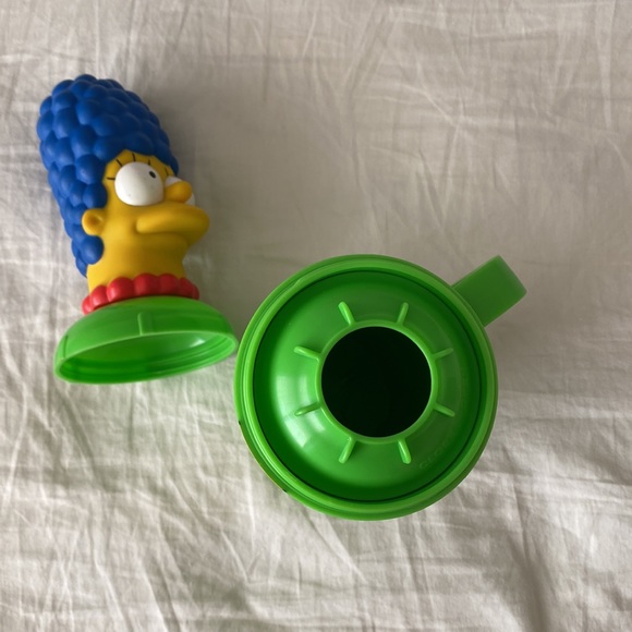 The Simpsons bottle cooler tumbler marge C.C lemon 2001 vintage rare - Picture 4 of 6